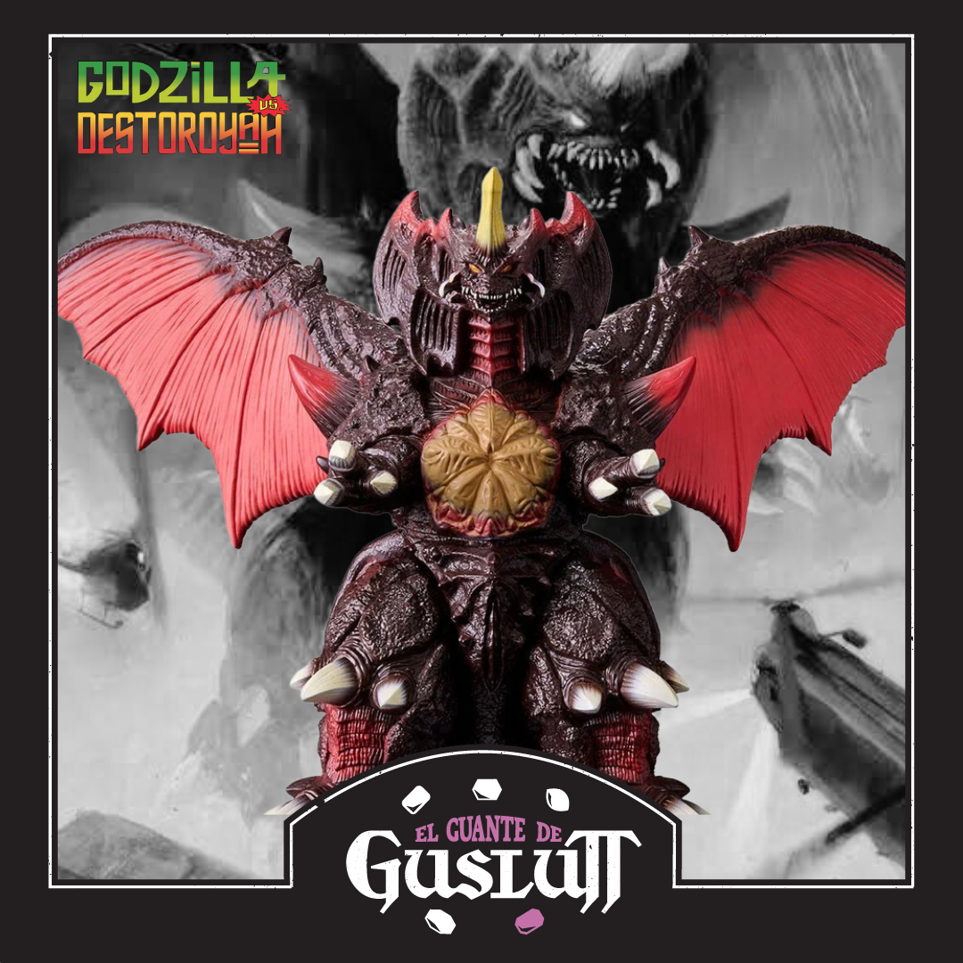Figura de Vinilo Suave Bandai Namco Godzilla Movie Monster Series Destoroyah (1995) Edición Giga Escala 1:20