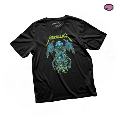 Playera Metallica The Call of Ktulu Negra