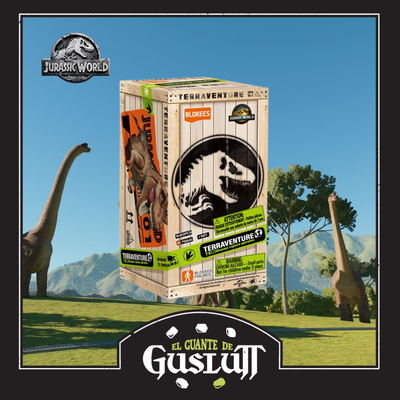 Mini Figura Jurassic World Blokees (Figura al azar)