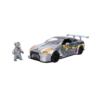 Vehículo Jada Toys Godzilla (Mechagodzilla Nissan GT-R 2009) Escala 1:24