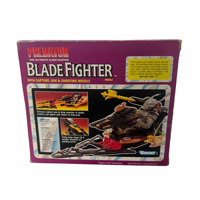 Figura Vehículo Retro Kenner Depredador Caza con Pinza de Captura y Misiles