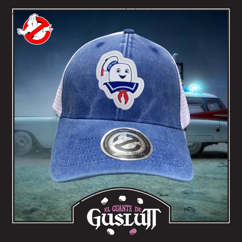 Gorra Ghostbusters “Stay Puft Marshmallow Man” Azul Royal Trucker
