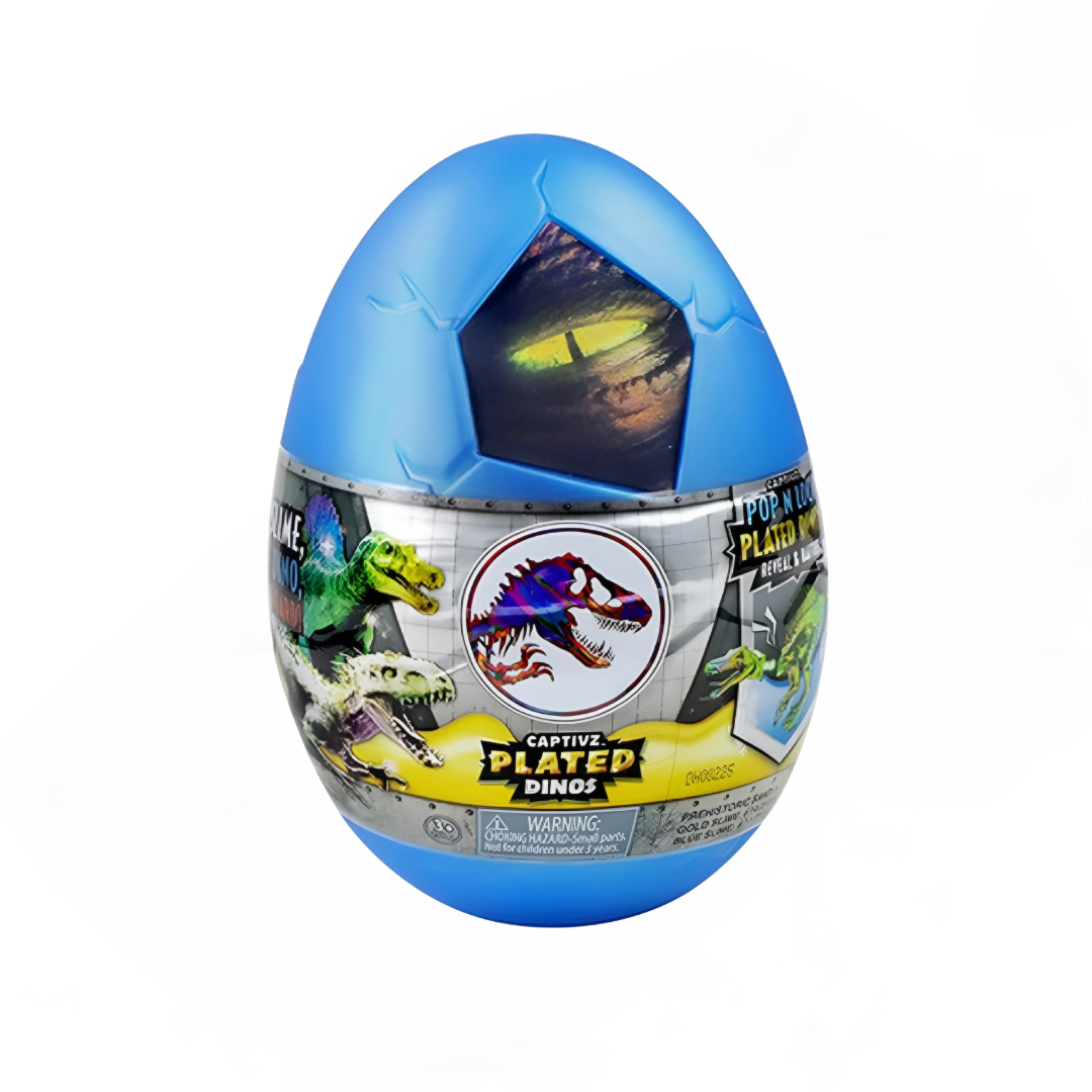 Kit Jurassic World Captivz Plated Dinos (8 Sorpresas al azar)