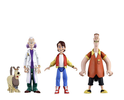 Set de Figuras NECA Back to the Future Edición Toony