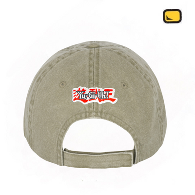 Gorra Yu-Gi-Oh! Millenium Puzzle Beige Tipo Deslavada