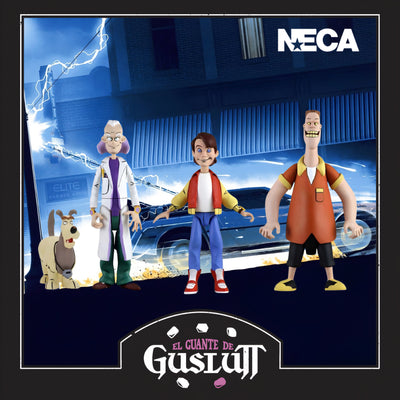 Set de Figuras NECA Back to the Future Edición Toony