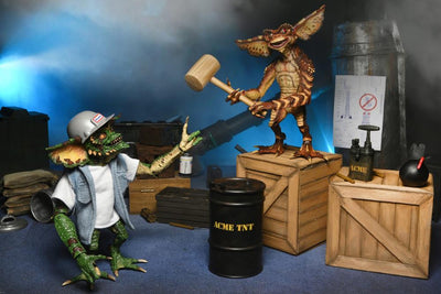 Set de Figuras NECA Gremlins 2: The New Batch Demolition Gremlins Versión Ultimate