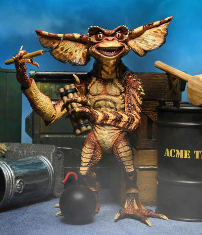 Set de Figuras NECA Gremlins 2: The New Batch Demolition Gremlins Versión Ultimate