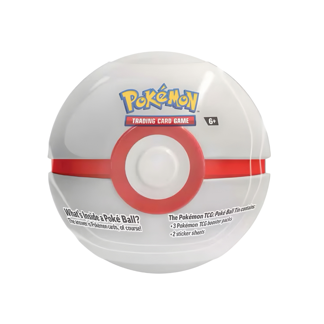 TCG Pokémon Pokeball Tin Edición Español (Pokebola al azar)