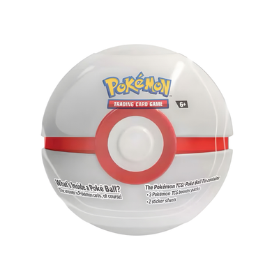 TCG Pokémon Pokeball Tin Edición Español (Pokebola al azar)