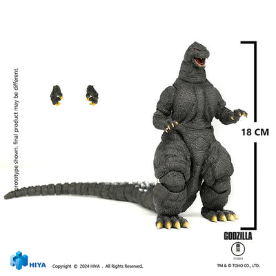 Figura Hiya Toys Godzilla vs King Ghidorah Godzilla Hokkaido Versión 1991 Escala 1/10