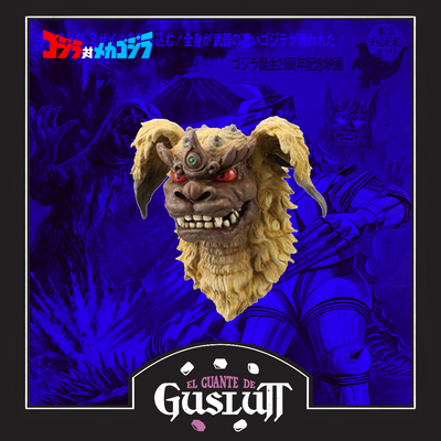 Head Magnet Godzilla (King Caesar 1974) Ichiban Kuji G Prize — Edición Japonesa 70 Aniversario