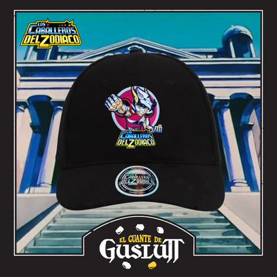 Gorra Los Caballeros del Zodiaco Seiya Negra