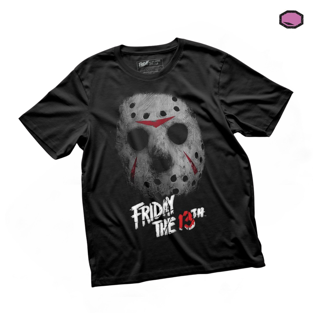 Playera Friday the 13th Jason Voorhees Negra
