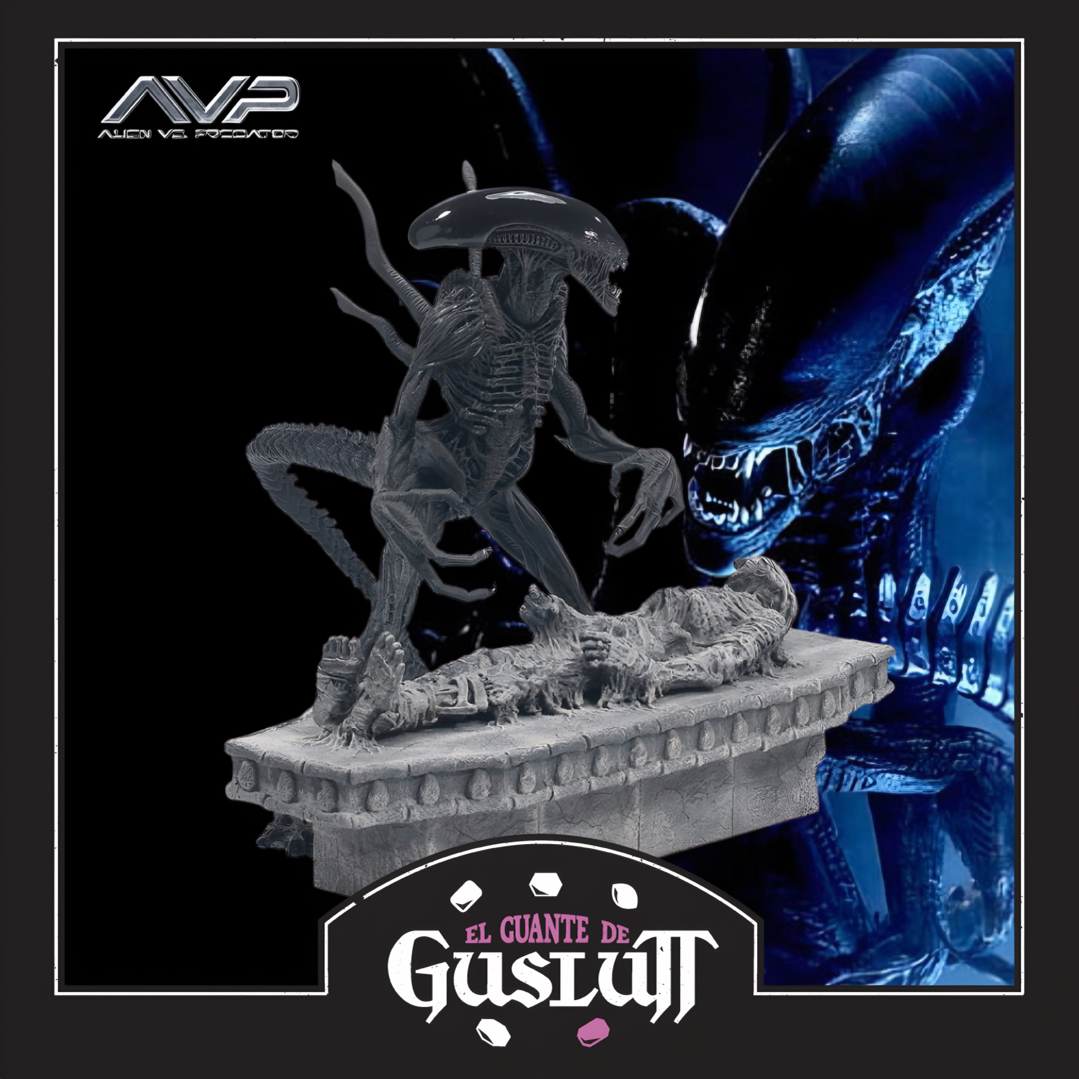 Figura Mcfarlane Toys Alien vs Predator Battle Alien