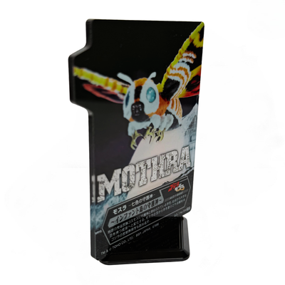 Tarjeta Acrílica con base Mothra (1992) Ichiban Kuji F Prize — Edición Japonesa