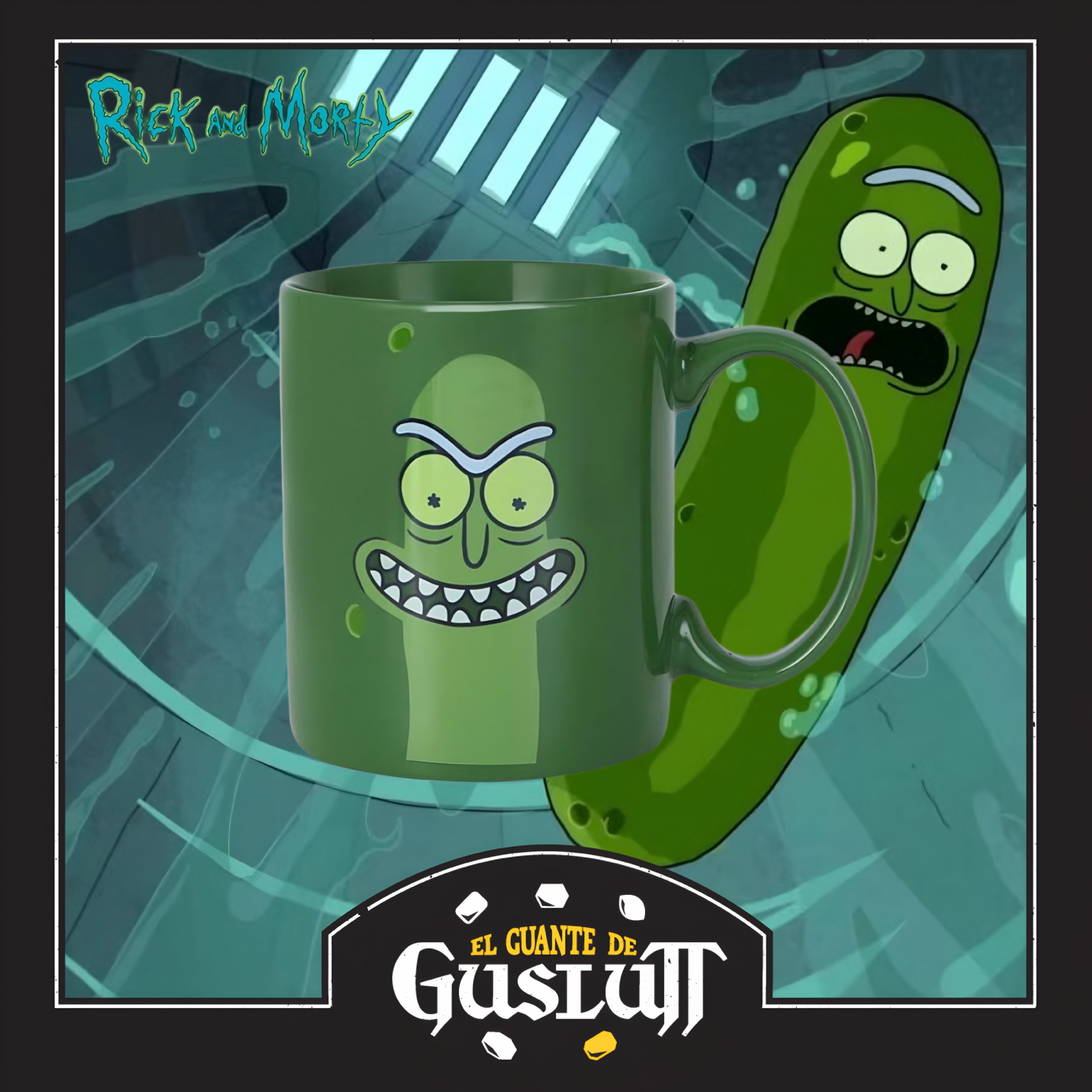 Taza Rick and Morty Edición Especial Pickle Rick