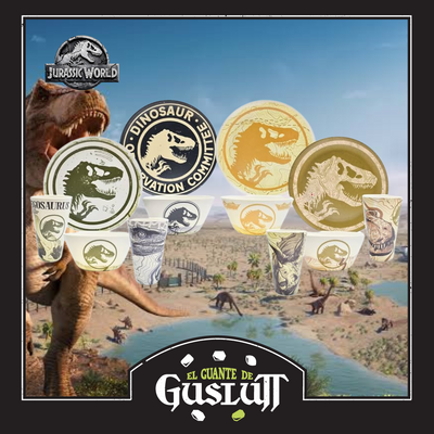 Vajilla Jurassic World Comité de Observación de Dinosaurios