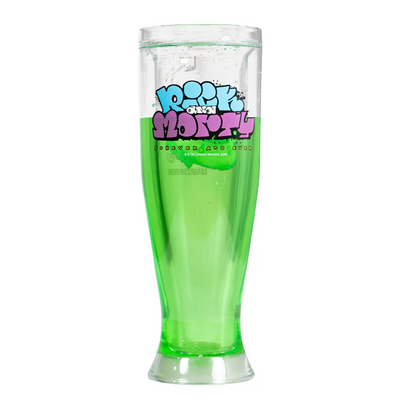 Vaso Rick and Morty Rick’s Ship con efecto de brillo en la oscuridad