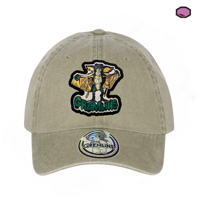Gorra Gremlins Flasher Gremlin Beige Tipo Deslavada
