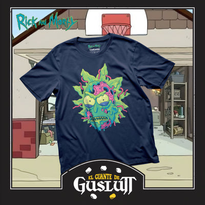 Playera Rick and Morty Psychedelic Rick Azul Marino