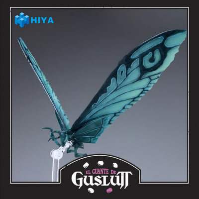 Figura Hiya Toys Godzilla King of the Monsters Mothra Edición Esmeralda Versión 2019 Escala 1/10
