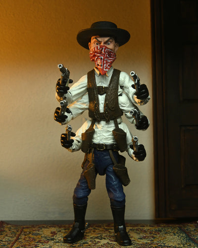 Set de Figuras NECA Puppet Master Six Shooter & Jester 2 Pack Versión Ultimate