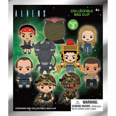 Llavero 3D Coleccionable Aliens Serie 3 (Mini Figura al azar)