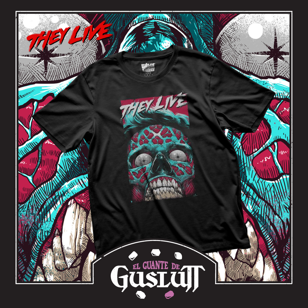 Playera They Live Negra