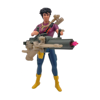 Figura Retro Kenner Aliens Space Marine Lt. Ripley con acción de ataque