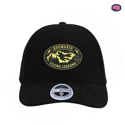 Gorra Harry Potter Hogwarts Flying Lessons Negra