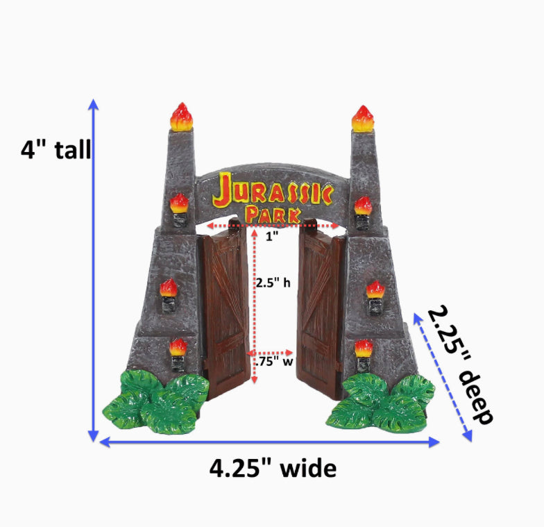 Preventa Jurassic Park Aquarium Decor *Leer descripción