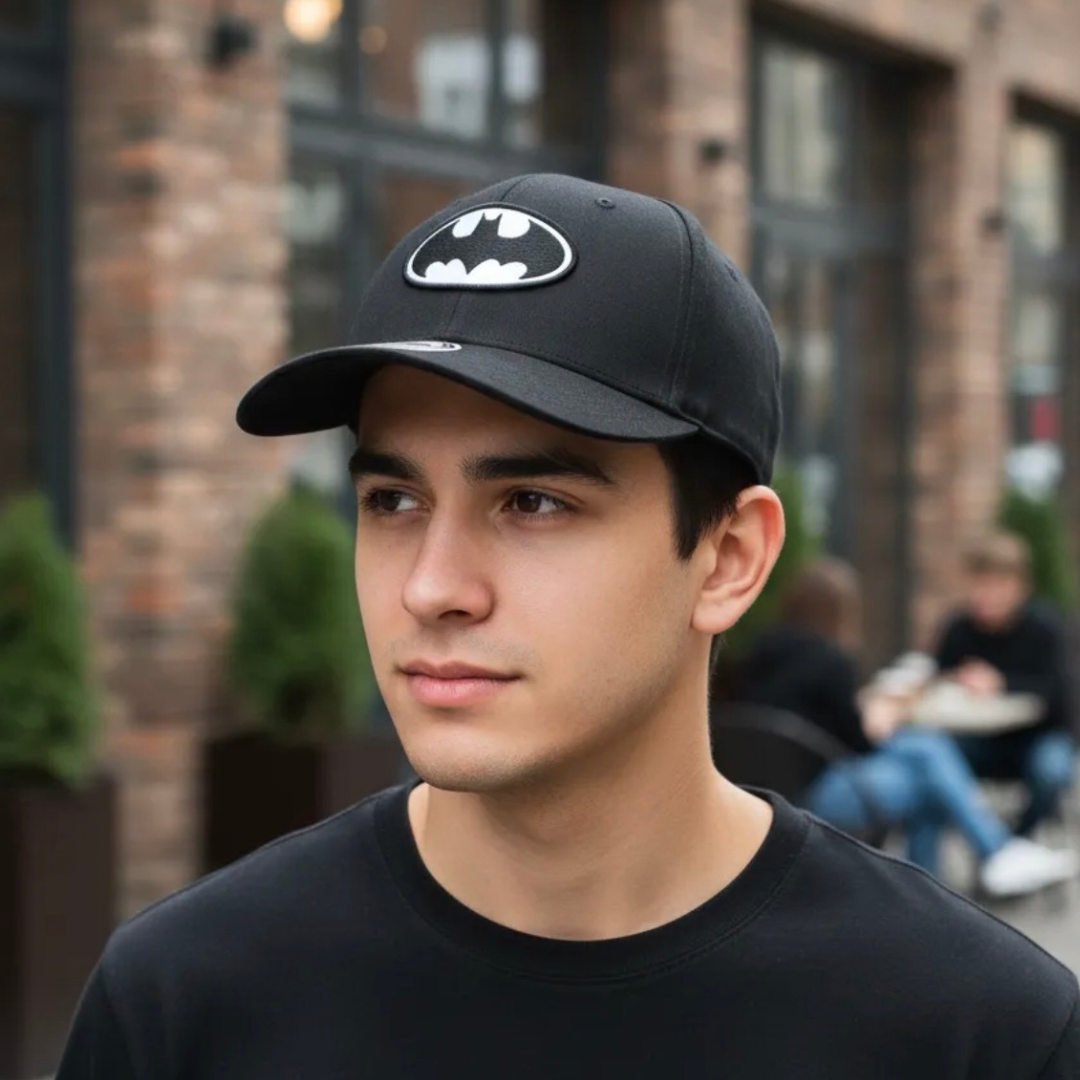 Gorra DC Comics Batman Black & White Negra