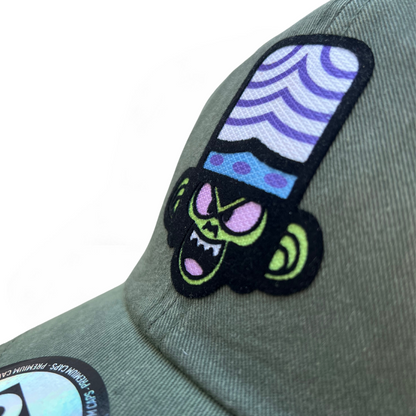 Gorra The Powerpuff Girls “Mojo Jojo” Verde Vintage