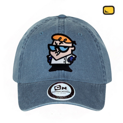 Gorra Cartoon Network Dexter’s Laboratory “Dexter” Azul Vintage