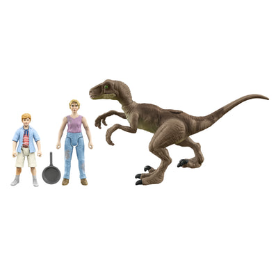 Set de Figuras Jurassic World Legacy Collection Encuentro en la cocina Pack Exclusivo