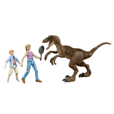 Set de Figuras Jurassic World Legacy Collection Encuentro en la cocina Pack Exclusivo