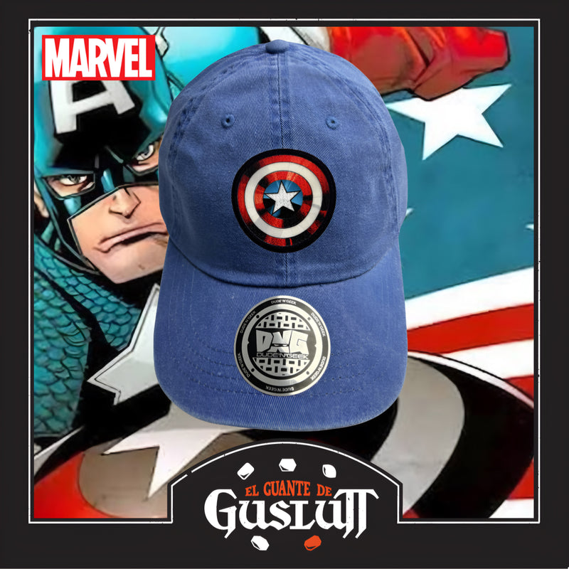 Gorra Captain America “The First Avenger” Azul Royal