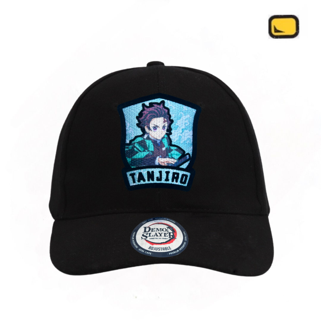 Gorra Demon Slayer: Kimetsu No Yaiba “Tanjiro Kamado” Negra