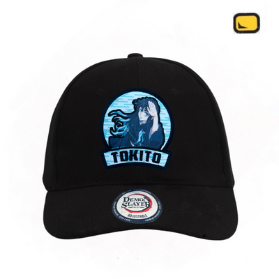 Gorra Demon Slayer: Kimetsu No Yaiba Pilar de la Niebla Muichiro Tokito Negra