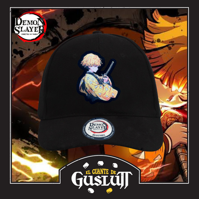 Gorra Demon Slayer: Kimetsu No Yaiba Zenitsu Agatsuma Negra