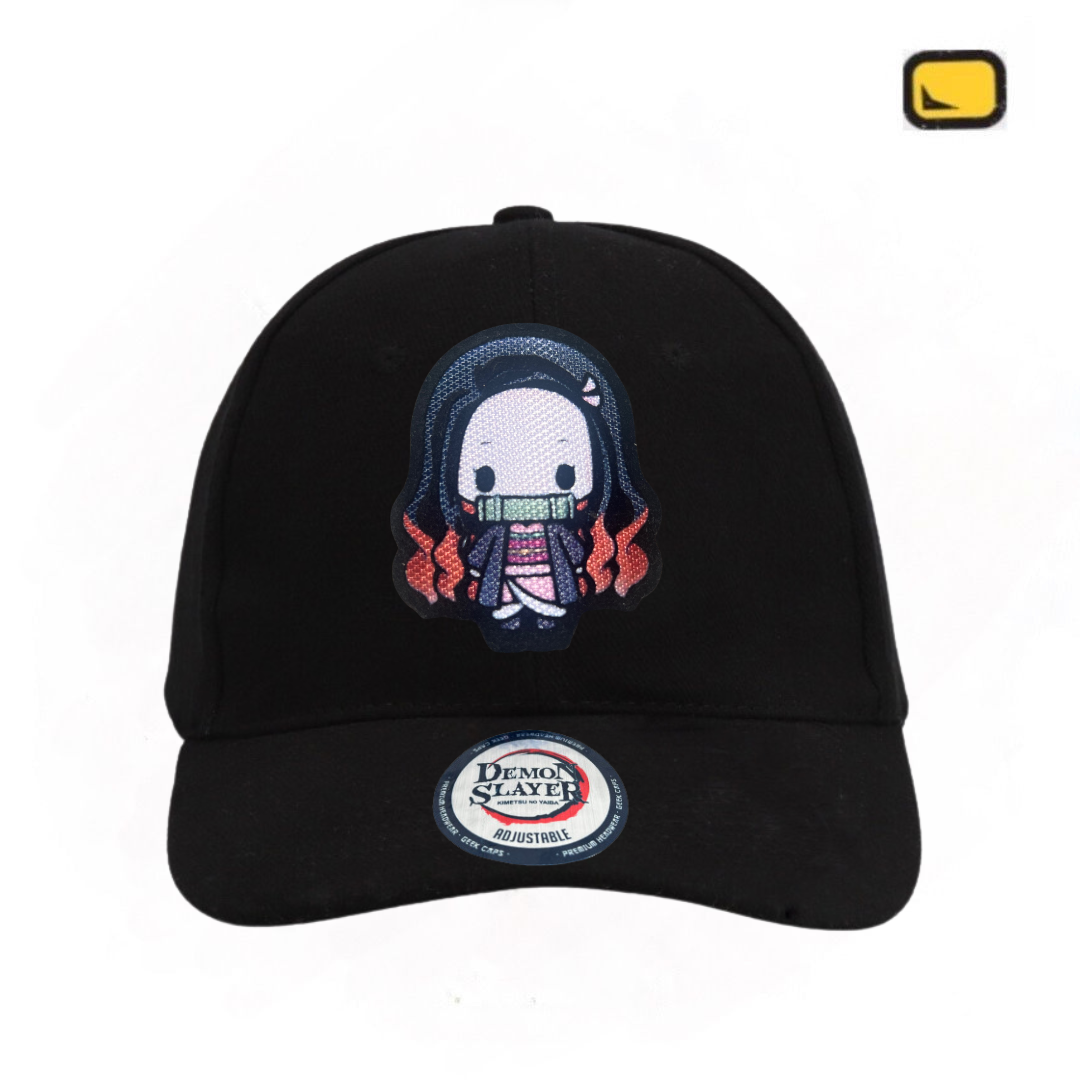 Gorra Demon Slayer: Kimetsu No Yaiba “Chibi Nezuko Kamado” Negra