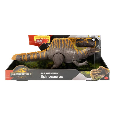 Figura Jurassic World Rebirth Spinosaurus con Acción de Batalla y Sonido