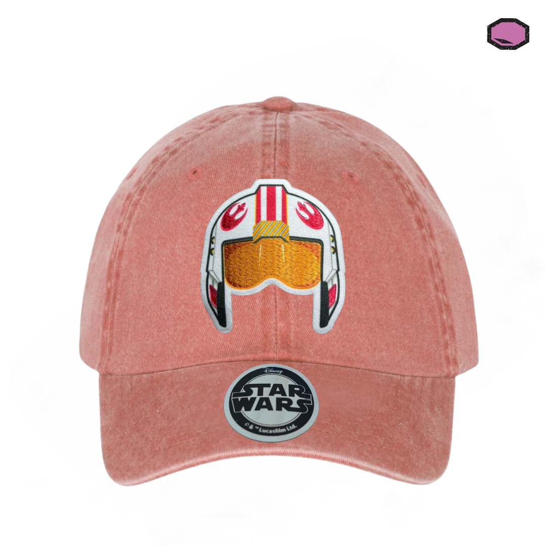 Gorra Star Wars Red Five Naranja Tipo Deslavada