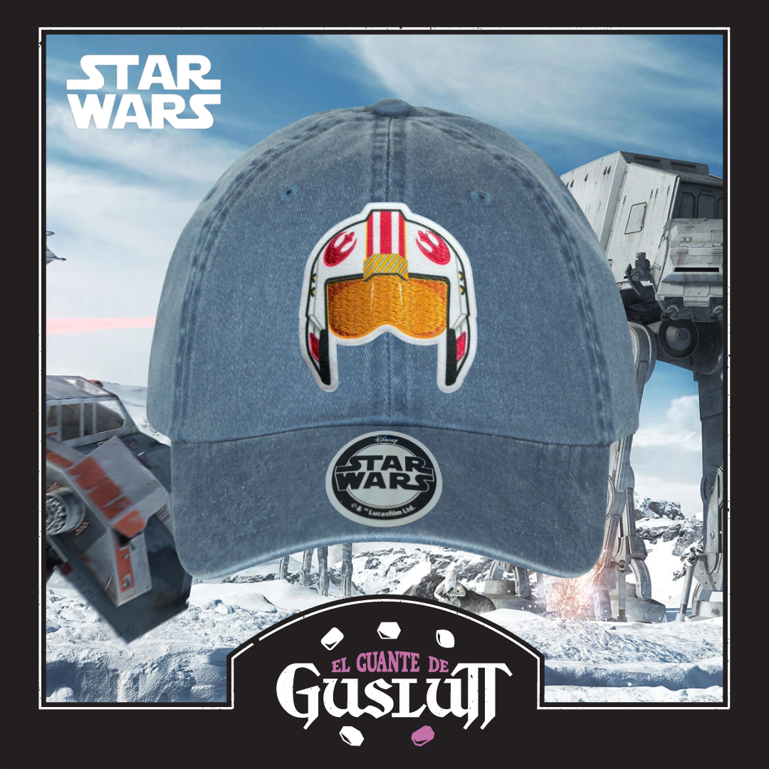 Gorra Star Wars Red Five Azul Tipo Deslavada
