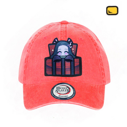 Gorra Demon Slayer: Kimetsu No Yaiba “Chibi Nezuko Kamado” Coral Vintage