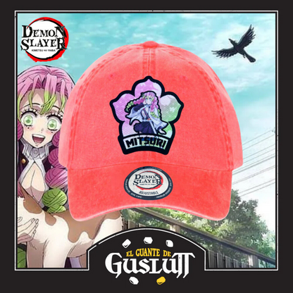 Gorra Demon Slayer: Kimetsu No Yaiba “Mitsuri Kanroji” Coral Vintage