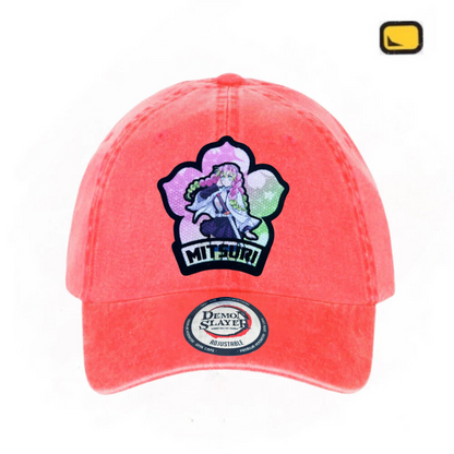 Gorra Demon Slayer: Kimetsu No Yaiba “Mitsuri Kanroji” Coral Vintage