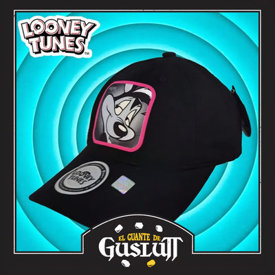 Gorra Looney Tunes Pepe Le Pew Negra