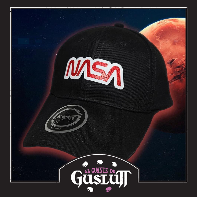 Gorra NASA Logo Negra
